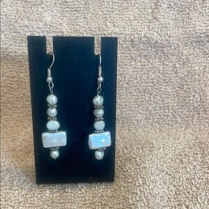 Elegant Pearl Drop Earrings